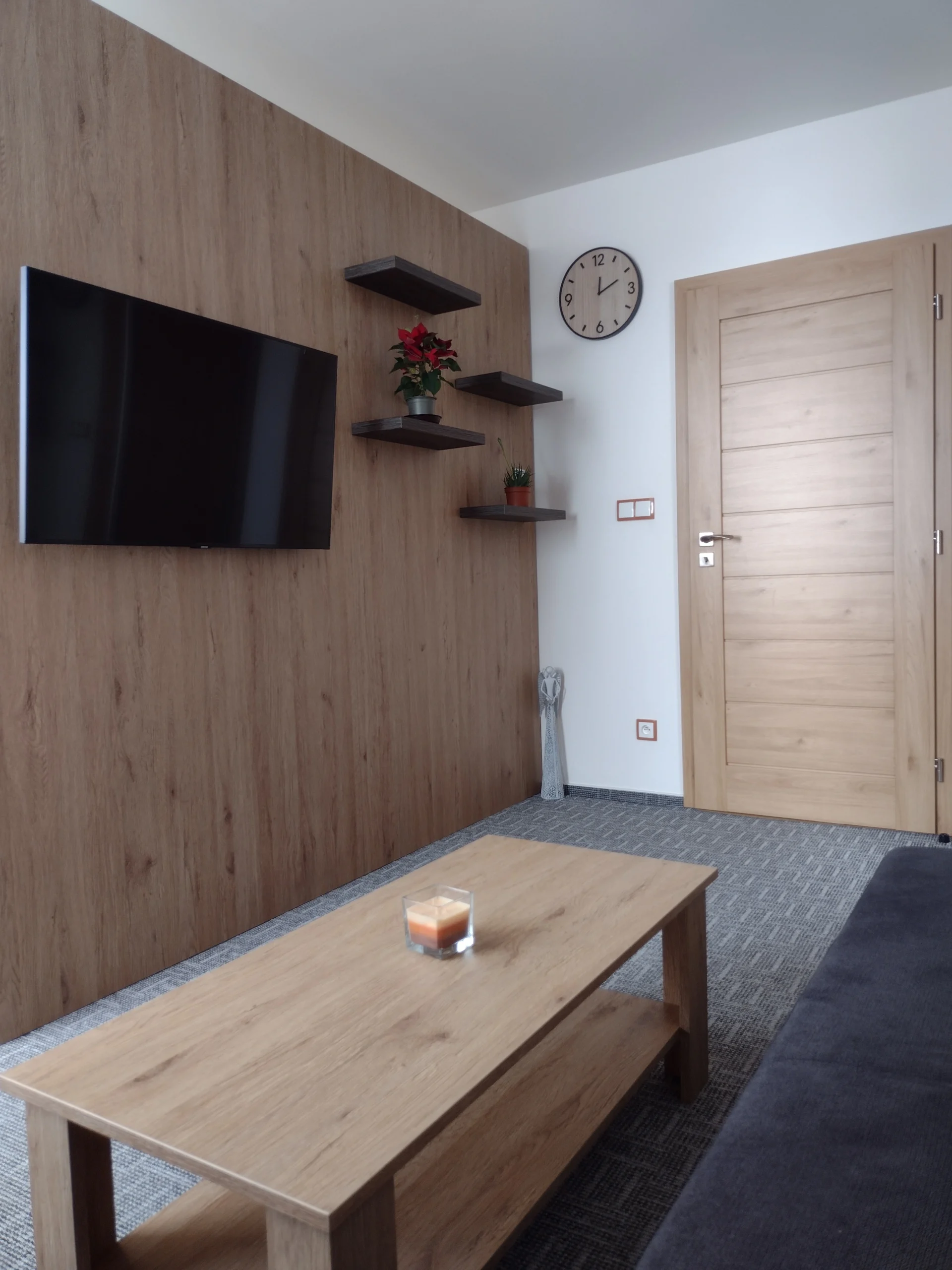 Interiérový nábytek na míru — obývací pokoj